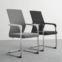 Vente en gros de chaises de direction modernes et confortables de qualité pour les jeux vidéo Chaises de bureau en forme d'arc pour l'accoudoir de designer en tissu maillé