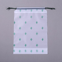 Expédition rapide personnalisée sac de rangement pour bikini vierge souple promotionnel à cordon de serrage emballage réutilisable par sublimation pour vêtements