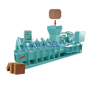 Machine à emballer le foin et la paille de coco à haute productivité, machine à fabriquer des blocs de fibres de coco - Product Image 1