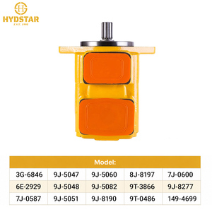 Pompe hydraulique à palettes robuste 3G-6846 6E-2929 7J-0587 9J-5047 9J-5048 adaptée aux équipements de construction <span class=keywords><strong>Caterpillar</strong></span> CAT - Product Image 6