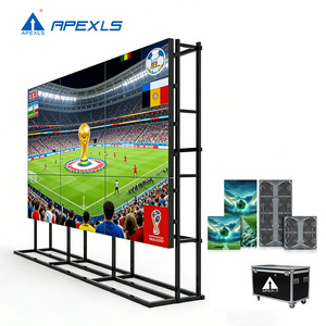 Sistem Lengkap 4mX3m P2.6 P2.9 P3.91 Layar <span class=keywords><strong>LED</strong></span> Panel 500X500mm Latar Belakang Dalam/Luar Ruangan Instalasi Cepat Layar <span class=keywords><strong>LED</strong></span> - Product Image 1