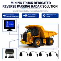 Système de freinage d'urgence AEBS pour camions miniers, avertisseur d'angle mort avant et arrière BSD, surveillance de la fatigue du conducteur DMS