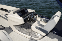 2022 Bateaux pontons de luxe en aluminium avec Bimini nouveau design à vendre