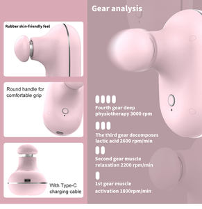 2025 Il Giocattolo Più Popolare per le Ragazze È una Pistola per Massaggi di Alta Qualità, Leggera e Silenziosa con 6 Ore di Autonomia - Product Image 4