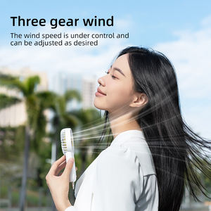 Ventilador de Mano Más Reciente con Capacidad de Batería de 800 mAh, Ventilador de Refrigeración de Color Veraniego, Ventilador Portátil con Mosquetón - Product Image 3