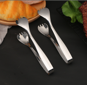 Pince à barbecue en acier inoxydable DFT36-4, pince à serviettes, pince à glace, pince alimentaire - Product Image 4