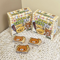36g Rilakkuma-Jouets à biscuits modélisés avec sauce au chocolat-Article populaire sur le marché du jouet