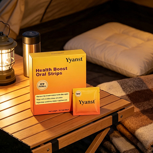 Bandes buccales Health Boost 30 unités – Nouvelle formule apaisante pour la nuit – Complément alimentaire pour soulager l'agitation nocturne chez les adultes - Product Image 3