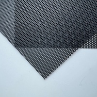 Tôle métallique microperforée en aluminium, perforée à motif losange, galvanisée, maille perforée de 1,5 mm