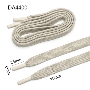 Lacets plats personnalisés en polyester de haute qualité 15 mm avec logo imprimé pour baskets et sweats à capuche - Product Image 2