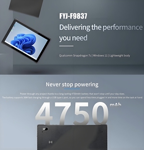 FYJ-F9837 công nghiệp 8 + 128GB gồ ghề máy tính bảng Windows 11 Trọng lượng nhẹ PDA qr quét mã vạch GPS hàng tồn kho máy tính bảng PC - Product Image 4