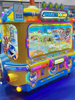 Machine de jeu à prix pour 6 joueurs, machine à griffes à monnayeur et machine à attraper les prix, jeu d'arcade sur le thème des sous-marins
