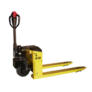 รถบรรทุกพาเลทไฮดรอลิกไฟฟ้าแบตเตอรี่ลิเธียมมือผลิตในจีน - Product Image 2