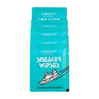 Lingettes personnalisées pour baskets, marque privée, lingettes humides pour un nettoyage instantané des chaussures en cuir et en toile