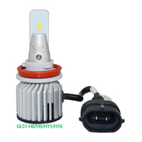 Ampoules de phares LED pour voiture H8/h9/h11/h16 GL51, ampoules de phares LED 9004 9007 pour voiture