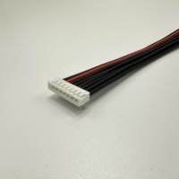 Câble adaptateur personnalisé JST JC 2.0 8 broches en cuivre étamé, faisceau de câbles à pas de 2,0 mm pour capteurs, alimentation de batterie, équipement LED, OEM