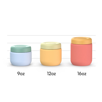 Boîte à lunch isotherme à double paroi en acier inoxydable avec logo personnalisé, 9 oz/12 oz/16 oz, pour le camping