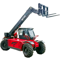 Chariot télescopique tout-terrain certifié CE 3000 kg avec moteur Euro 5