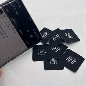 Étiquettes de vêtements personnalisées OEM ODM avec logo, vente en gros, broderie tissée, étiquettes NFC pour vêtements - Product Image 6