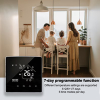 Termostato Inteligente Programable RKHK de 16A para Calefacción por Suelo Radiante, con Pantalla Táctil y WiFi, para el Hogar