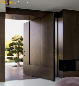 Uviton Modern American Design House Front Pivot <strong>Door</strong> Large Entrance Modern Entry <strong>Door</strong> Security <strong>Doors</strong> for Houses Exterior - Product Image 4