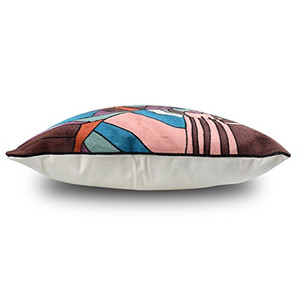 Meilleur Prix Marocain Abstrait Fait Main en velours Impression Salon Canapé Décoration Coussin Couvre// - Product Image 5