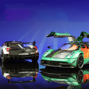 Modellino Auto in Lega XHD Huayra <span class=keywords><strong>1</strong></span>:<span class=keywords><strong>24</strong></span> con Meccanismo Pull-back, Suoni e Luci Mobili, Batteria a Bottone <span class=keywords><strong>1</strong></span>.5V - Product Image 4