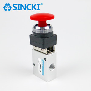 JM322PP 3 اتجاهات صمام ميكانيكي تحكم يدوي أجزاء هوائية - Product Image 2
