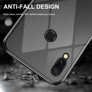 Per <span class=keywords><strong>Xiaomi</strong></span> Redmi Nota <span class=keywords><strong>7</strong></span> Pro Caso Struttura In Metallo 9H Durezza Vetro Temperato cassa Del Telefono Mobile per Redmi nota <span class=keywords><strong>7</strong></span> Pro - Product Image 5