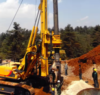 Foreuse rotative XR150D-CFA, couple de 150 kN*m, machine de forage à tarière continue (CFA), profondeur de forage maximale 20 m
