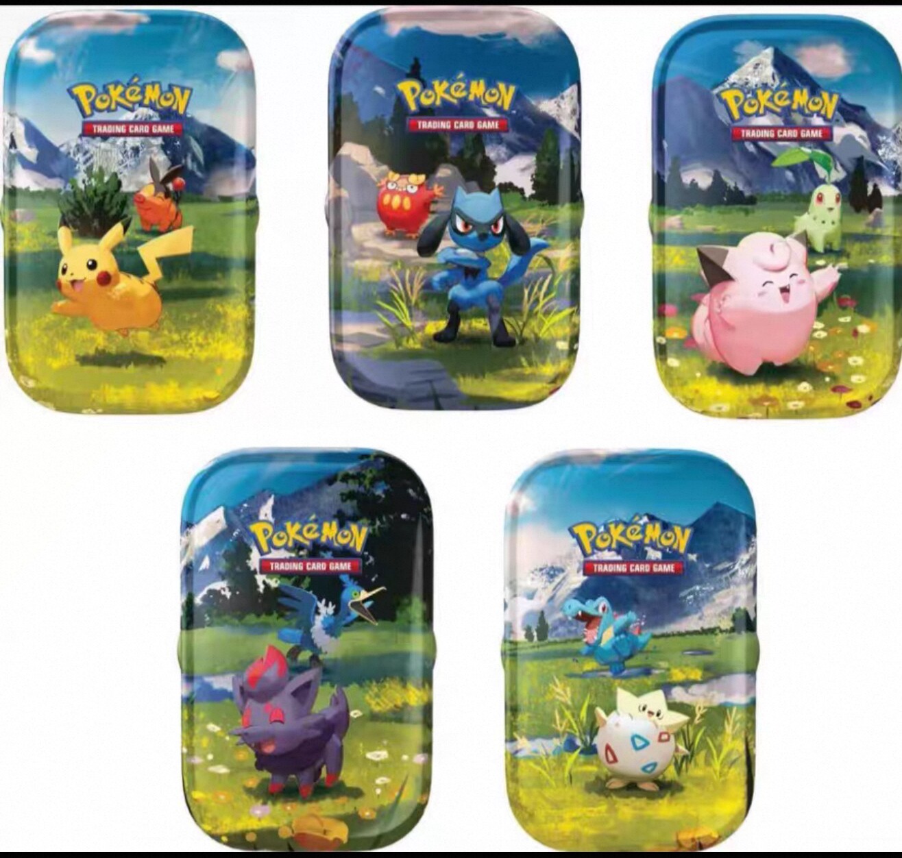 Coffret métal Me25 lot de 5