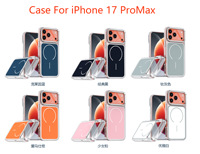Coque de téléphone magnétique puissante pour Apple 17 Pro Max, iPhone 11 12 13 14 15 16 Plus, étui de protection transparent