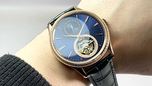 Montre Shanghai automatique mécanique unisexe de luxe haut de gamme, style antique, en acier inoxydable, verre saphir 978, résistante à l'eau 20m - Product Image 3