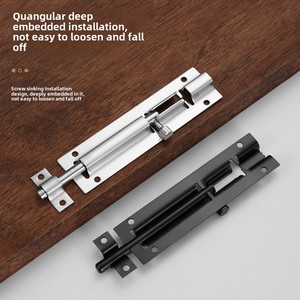 304 Thép Không Gỉ Nhỏ Vuông Chốt Dày Cửa <span class=keywords><strong>Latch</strong></span> Khóa Cho Cửa Gỗ Cửa Sổ Chống Trộm Đồ Nội Thất Bu Lông Cho Khách Sạn - Product Image 4