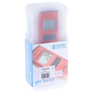 เครื่องวัดค่า pH แบบพกพา HANNA HI-98107 หน้าจอดิจิตอล สำหรับทดสอบน้ำ ความแม่นยำ 0.1pH อายุการใช้งานแบตเตอรี่ 700 ชั่วโมง พร้อมการรับประกัน 1 ปี - Product Image 5