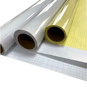 Manufacturer supply Transparent White Liner Yellow Liner Cold Laminating Film mount picture Cheap Cold Laminating Film