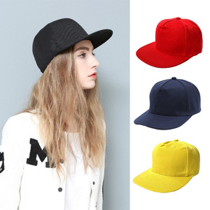 Bán Buôn Hóa Đơn Phẳng Snap Trở Lại Mũ Bóng Chày 5 Bảng Điều Chỉnh Trống Snapback Mũ Đồng Bằng Thêu Hat Với Biểu Tượng Tùy Chỉnh - Product Image 5