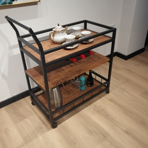 Cross-border American-style hand-<b>pulled</b> food <b>carts</b> for home and commercial use, directly supplied by manufacturers, mobile tea - Product Image 2