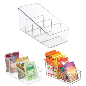 4 Layers Transparent Plastic Makeup Storage Box Cosmetic Container For Eyeshadow Remoter Controller