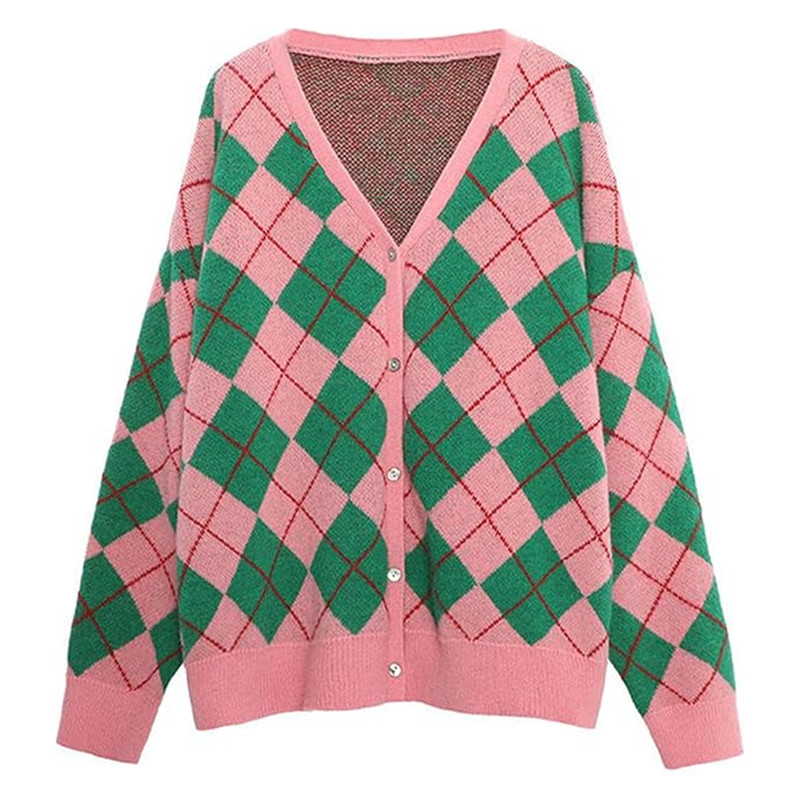 Argyle 2 Pink