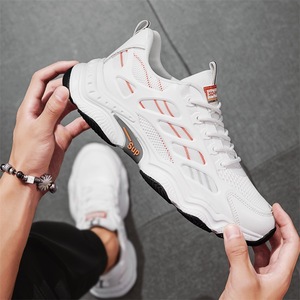Nouvelles baskets blanches respirantes printemps-été, tendance coréenne, chaussures pour hommes, polyvalentes, pour étudiants, course à pied, sport, vente en gros - Product Image 3