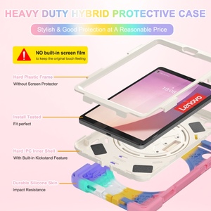 Nhà Máy Giá trường hợp máy tính bảng cho Lenovo Tab M8 thế hệ thứ 4 TB 300fu 2023 trường hợp máy tính bảng trường hợp gồ ghề với dây đeo tay - Product Image 6