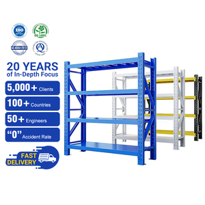 Chất Lượng Cao Đa-Hai Lớp Thép Lưu Trữ Kệ Dày Hàng Hóa Giá Xếp Chồng Lưu Trữ Kệ Cho Kho Siêu Thị - Product Image 1