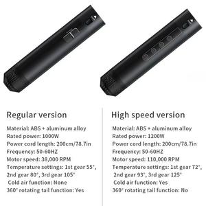 Styler capillaire professionnel multifonctionnel avec 5 accessoires, moteur DC 220V, pour cheveux secs et humides - Product Image 5