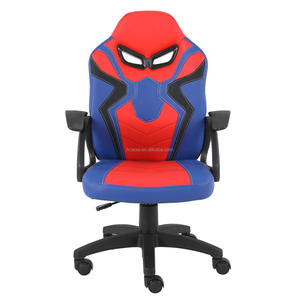 Chaise de jeu ergonomique en cuir de haute qualité pour enfants et adolescents, idéale pour la <span class=keywords><strong>chambre</strong></span>, le bureau à domicile, avec soutien lombaire réglable – Meilleure vente - Product Image 1