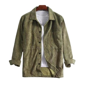 <strong>Men's</strong> <strong>Corduroy</strong> 100%Cotton <strong>Shirt</strong> , Long Sleeve with Chest Pocket . Winter Item - Product Image 1