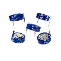 NYFEA NB5R5H- 5.5V Supercapacitor Tipe Tombol Serbaguna 0.1F-5F untuk Meter Gas, Air, dan Listrik
