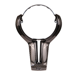 Cubierta Decorativa para Volante <span class=keywords><strong>de</strong></span> Fibra <span class=keywords><strong>de</strong></span> Carbono al por Mayor para BMW F10 F15 F20 F30 F31 F40 E83 E70 E90 E91 - Product Image 1