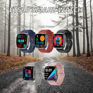 Reloj Inteligente ET593 con Pantalla IPS Cuadrada, IP67, Android, para Hombre y Mujer, 41-43 mm, Carga Magnética, Deportivo, ECG, PPG, SOS, Correa de Goma, Monitor de Sueño - Product Image 2