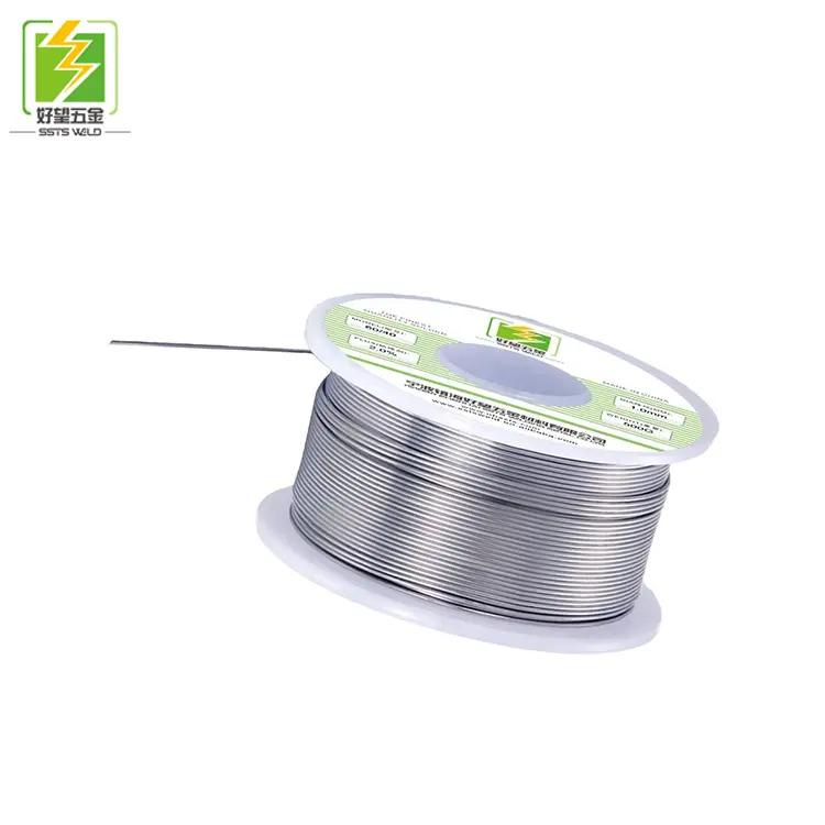 Plumbing solder solid core SnPb 60/40 tin solder flux cored tin wire for copper pipe repairs